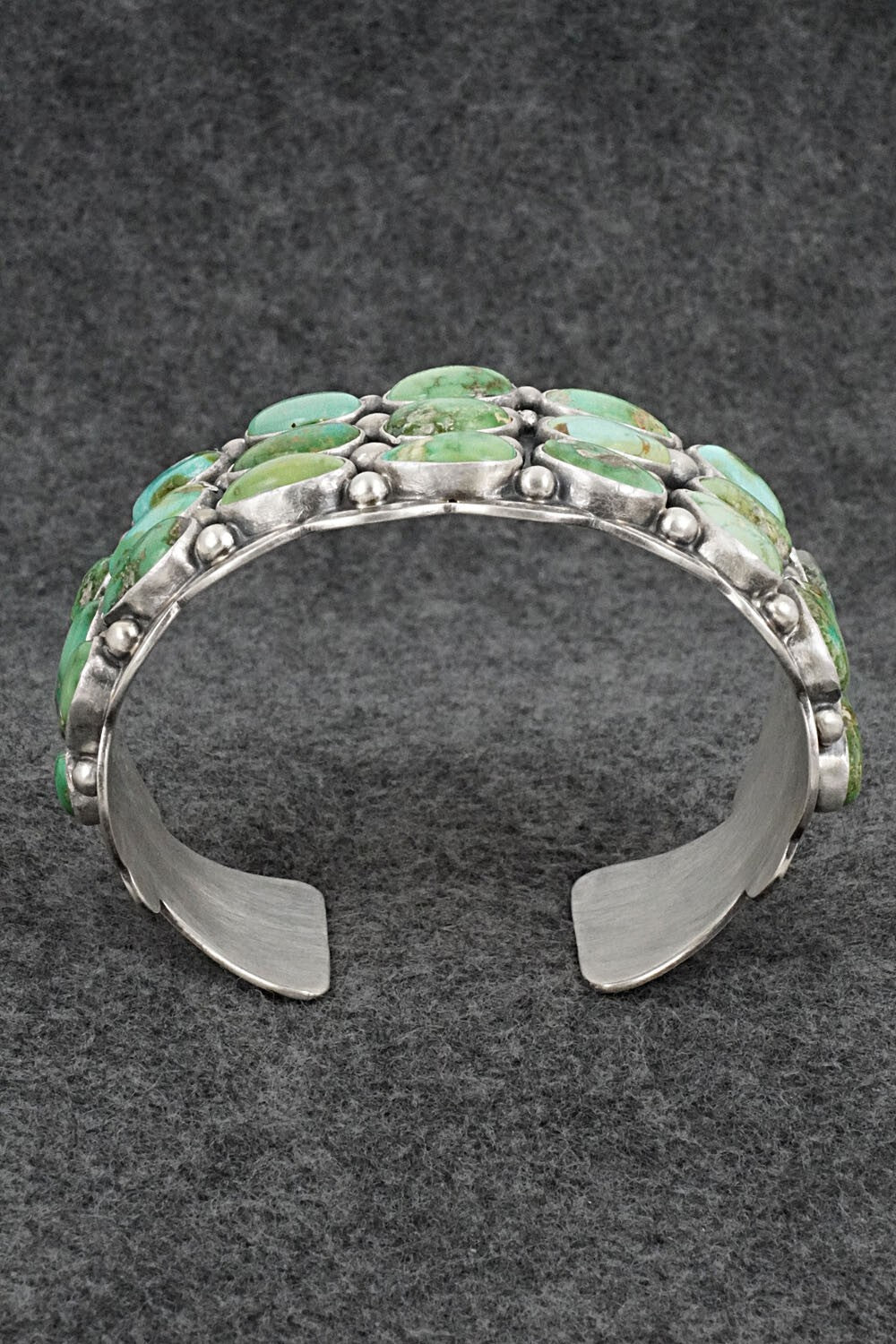 Turquoise & Sterling Silver Bracelet - Tom Lewis