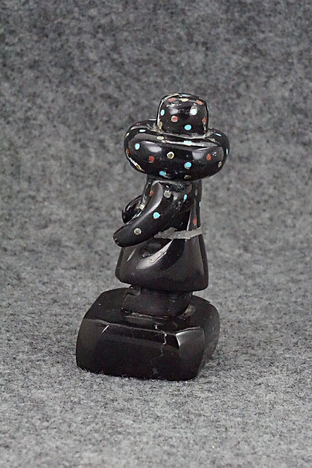 Fire God Zuni Fetish Carving - Russell Shack