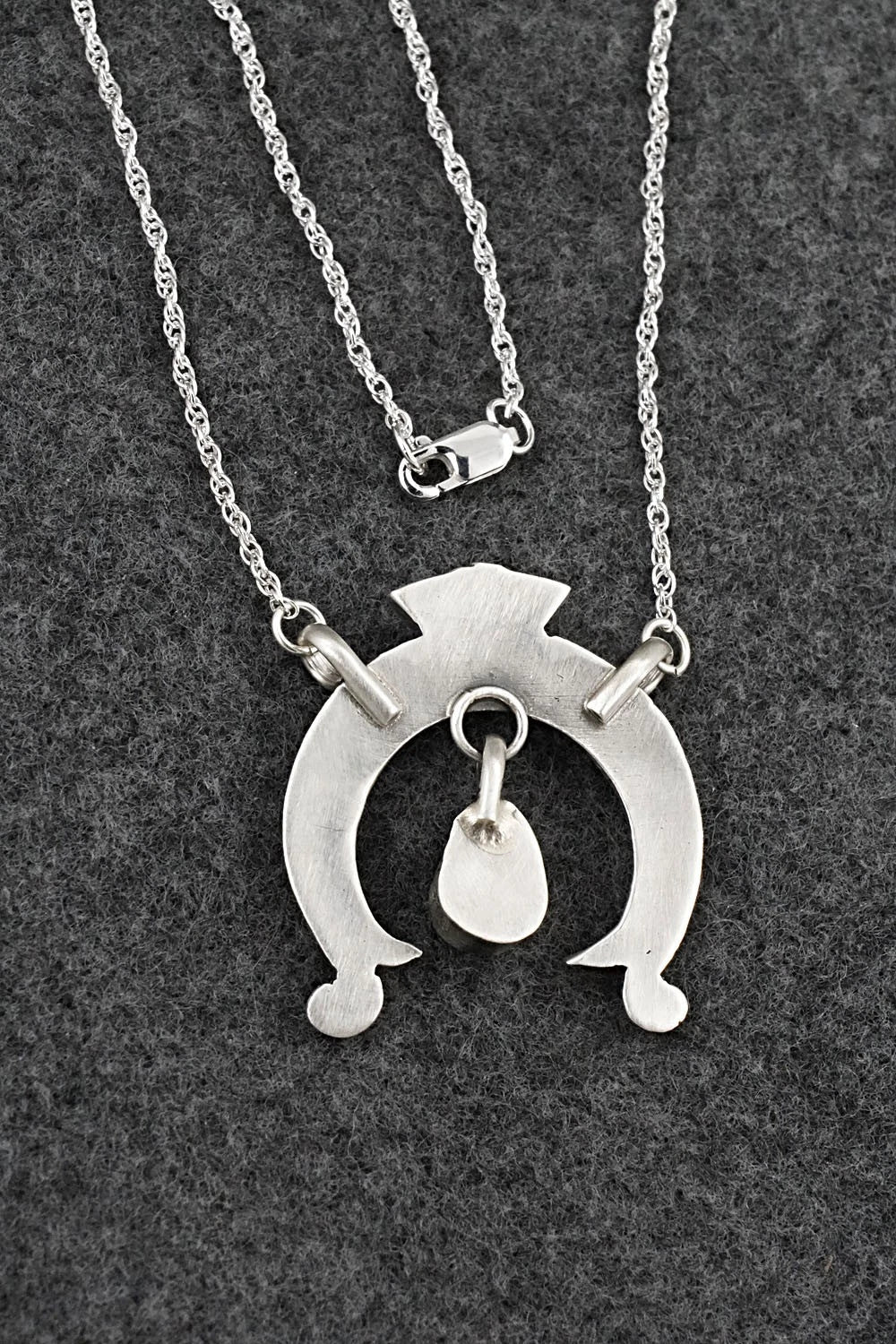 Turquoise & Sterling Silver Necklace - Gary Shorty