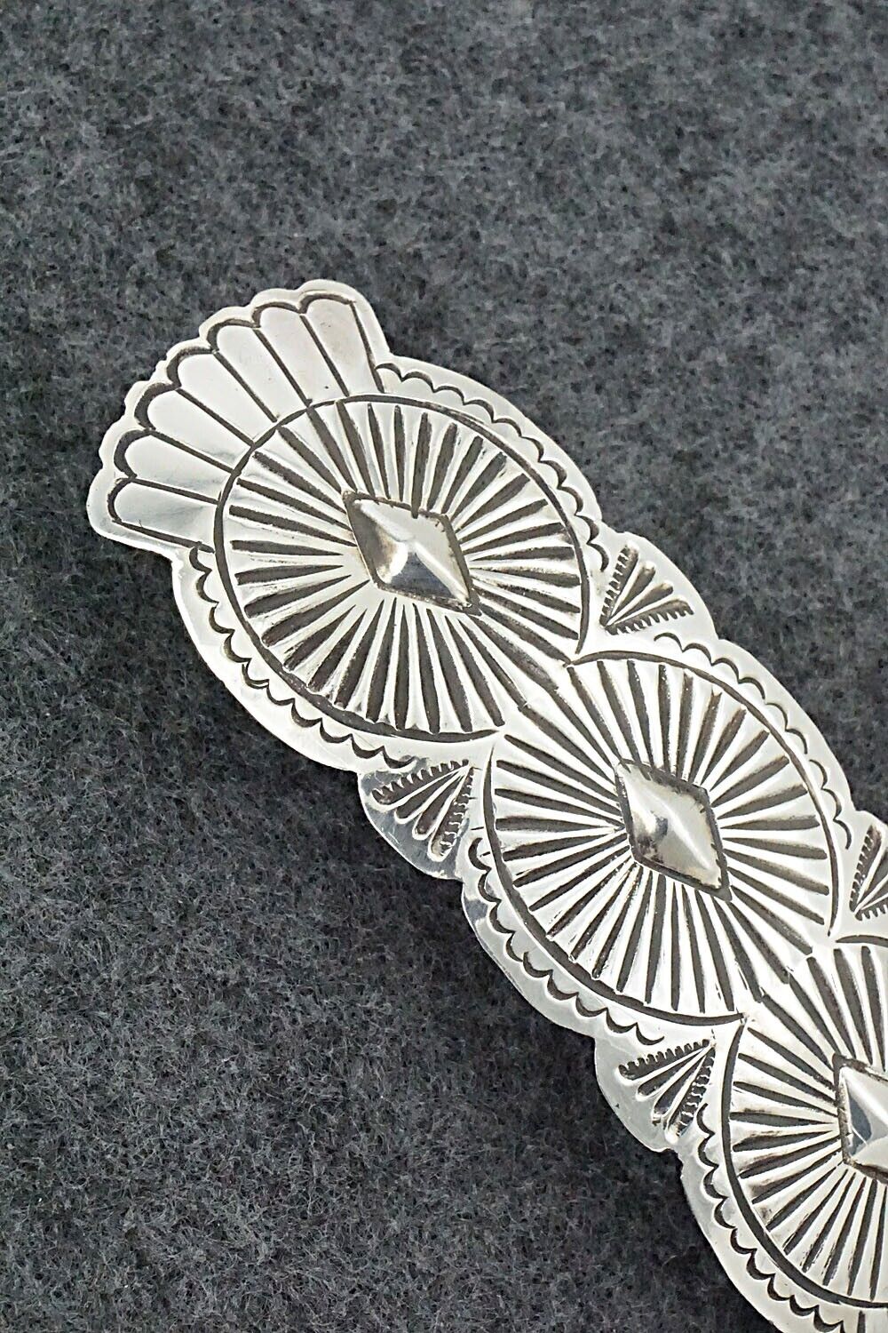 Sterling Silver Hair Barrette - Arlene Soce