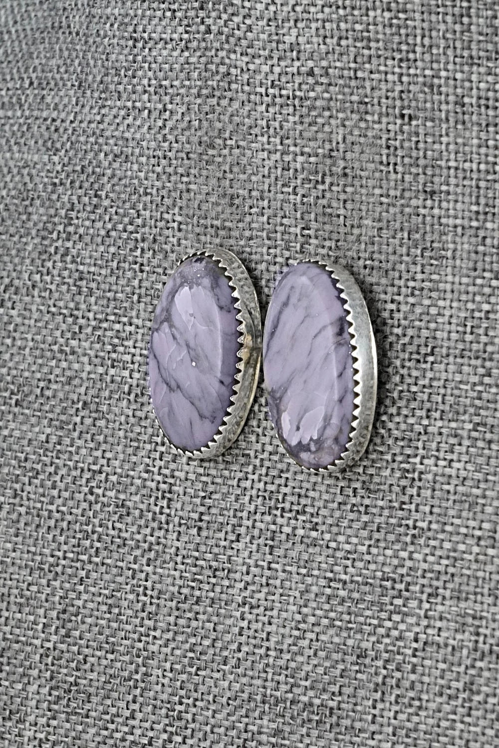 Morado & Sterling Silver Earrings - Murray Hannaweeka