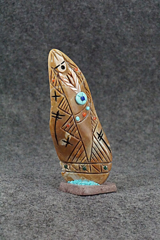 Corn Maiden Zuni Fetish Carving - Vickie Quandelacy