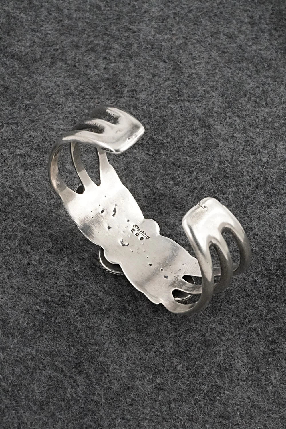 Turquoise & Sterling Silver Bracelet - Eugene Gruber