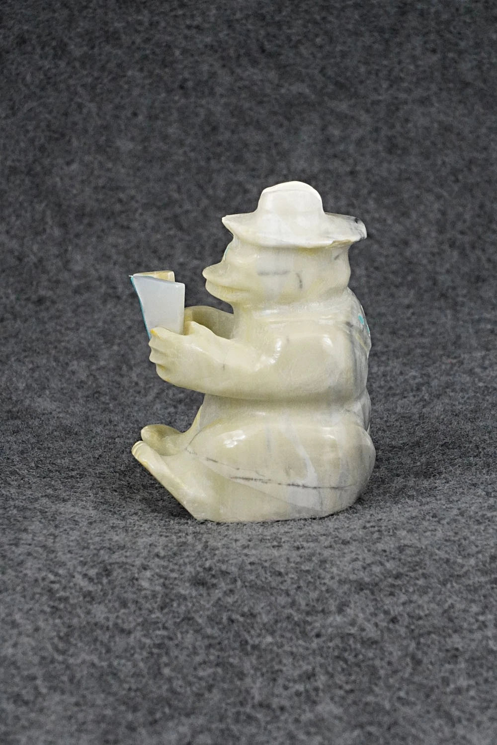 Frog Zuni Fetish Carving - Freddie Leekya
