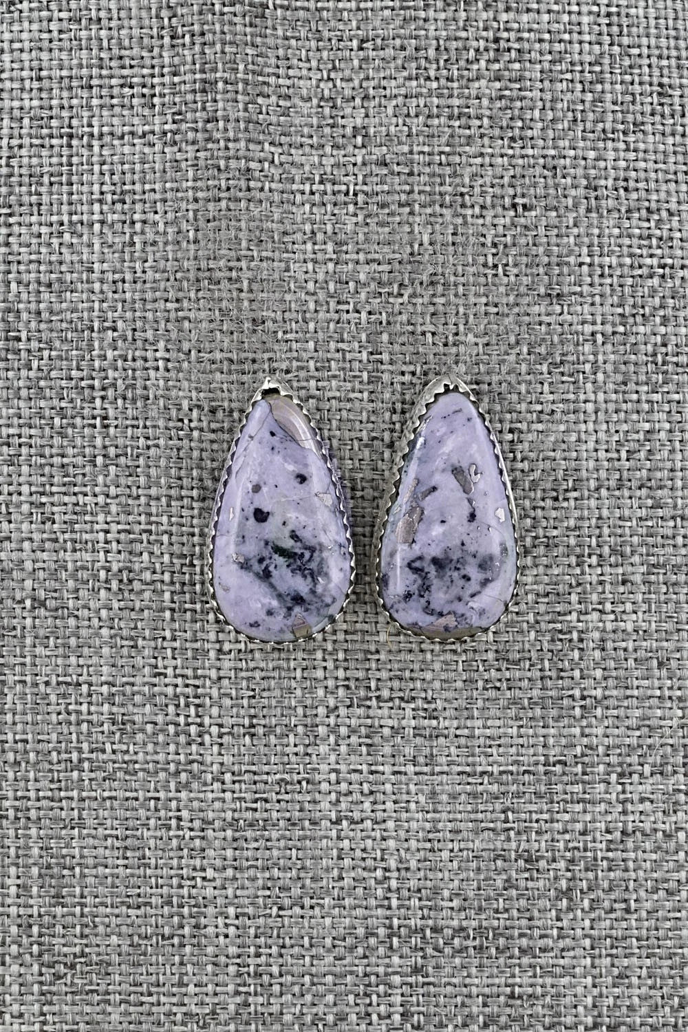 Morado & Sterling Silver Earrings - Murray Hannaweeka