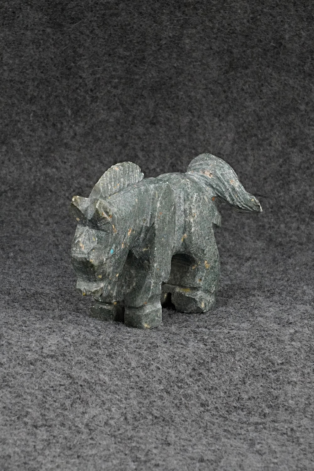 Donkey Zuni Fetish Carving - Tony Mackel