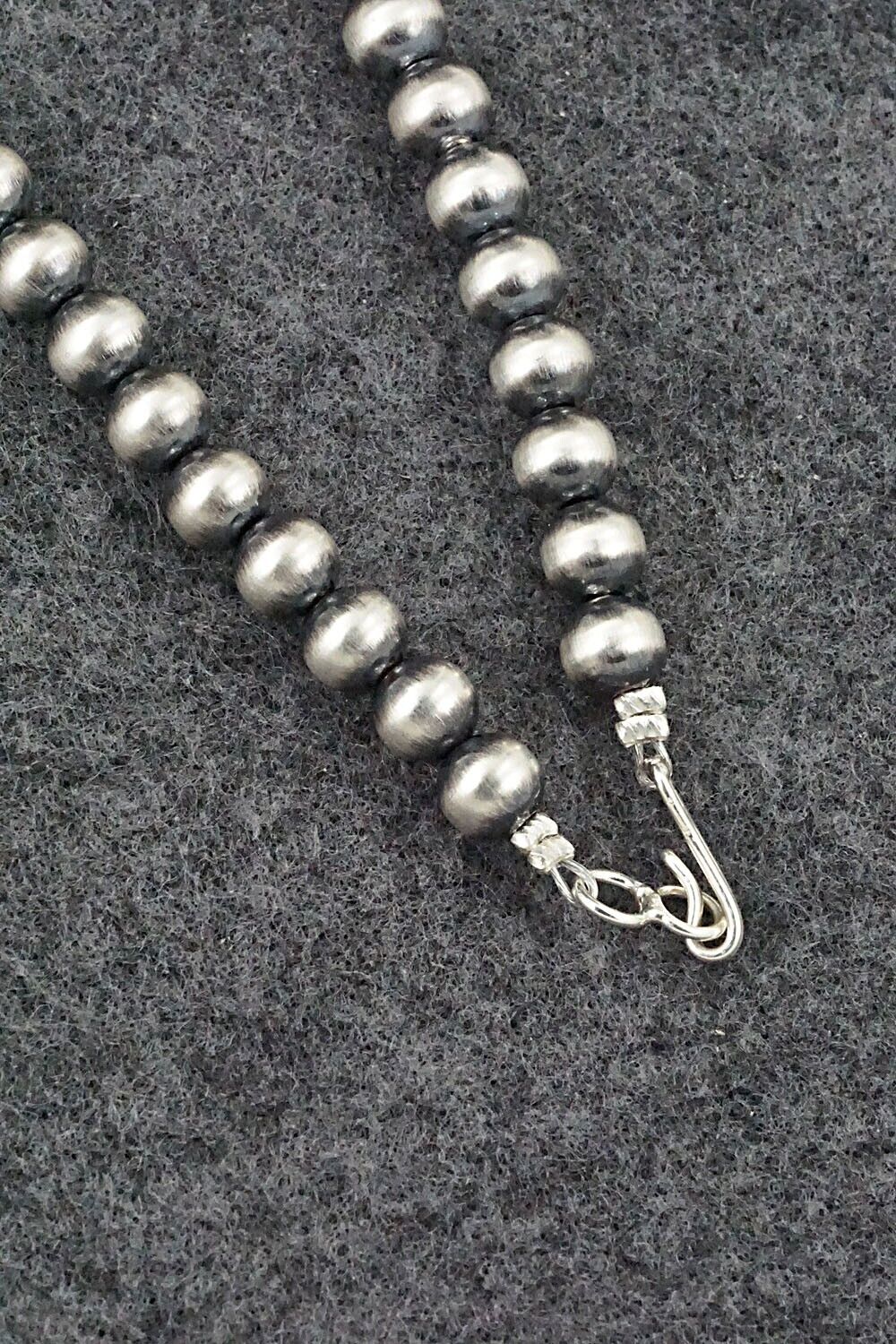 Variscite & Sterling Silver Necklace - Paige Gordon