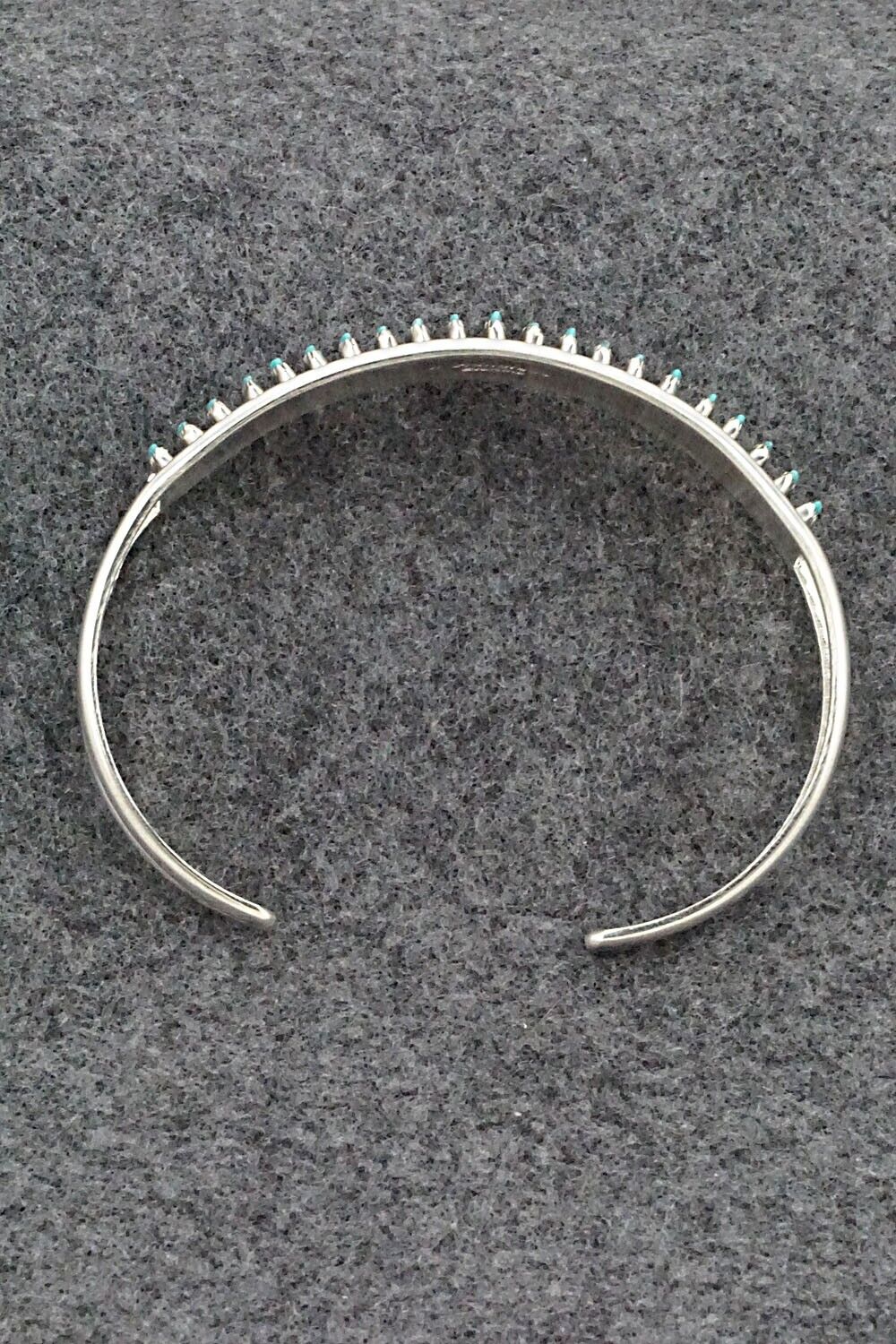 Turquoise & Sterling Silver Bracelet - Roland Francisco