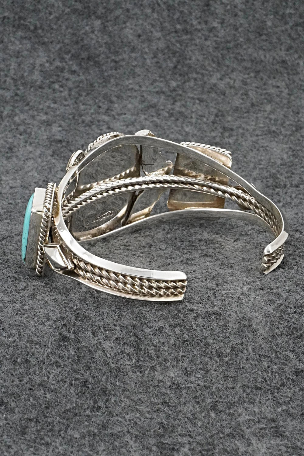 Turquoise & Sterling Silver Bracelet - Emerson Delgarito