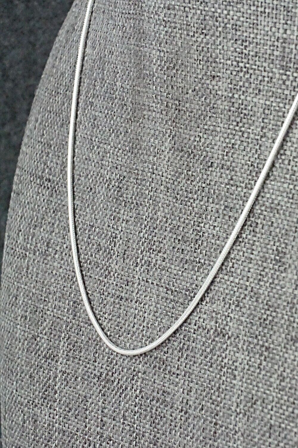 Sterling Silver Chain Necklace - Sterling Silver 16"