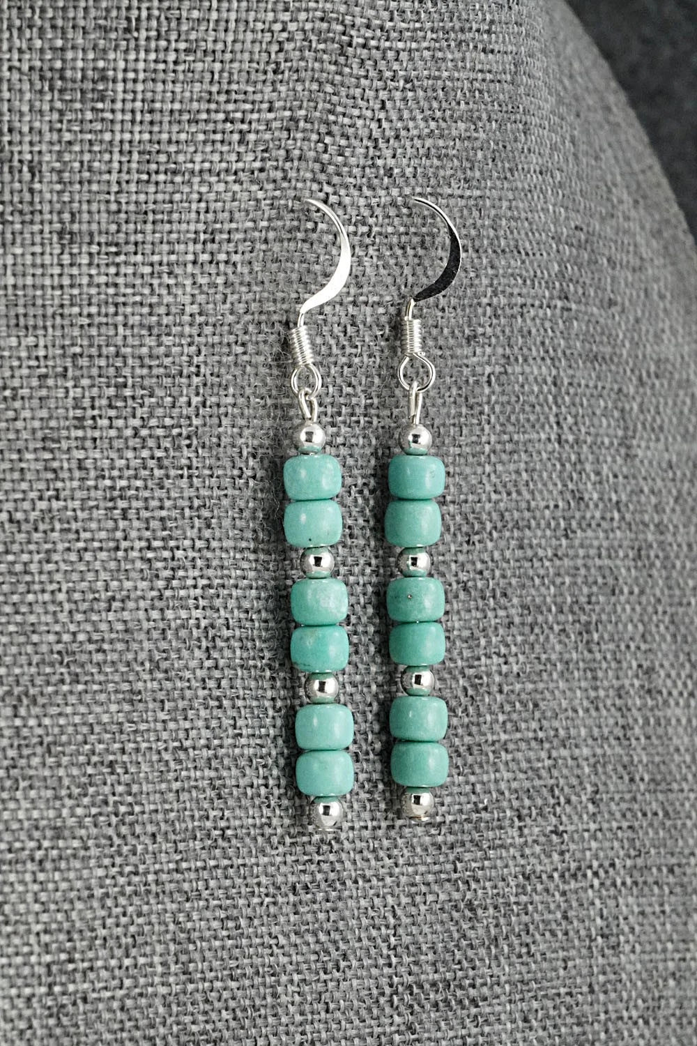 Turquoise & Sterling Silver Necklace Set - Erika Brown