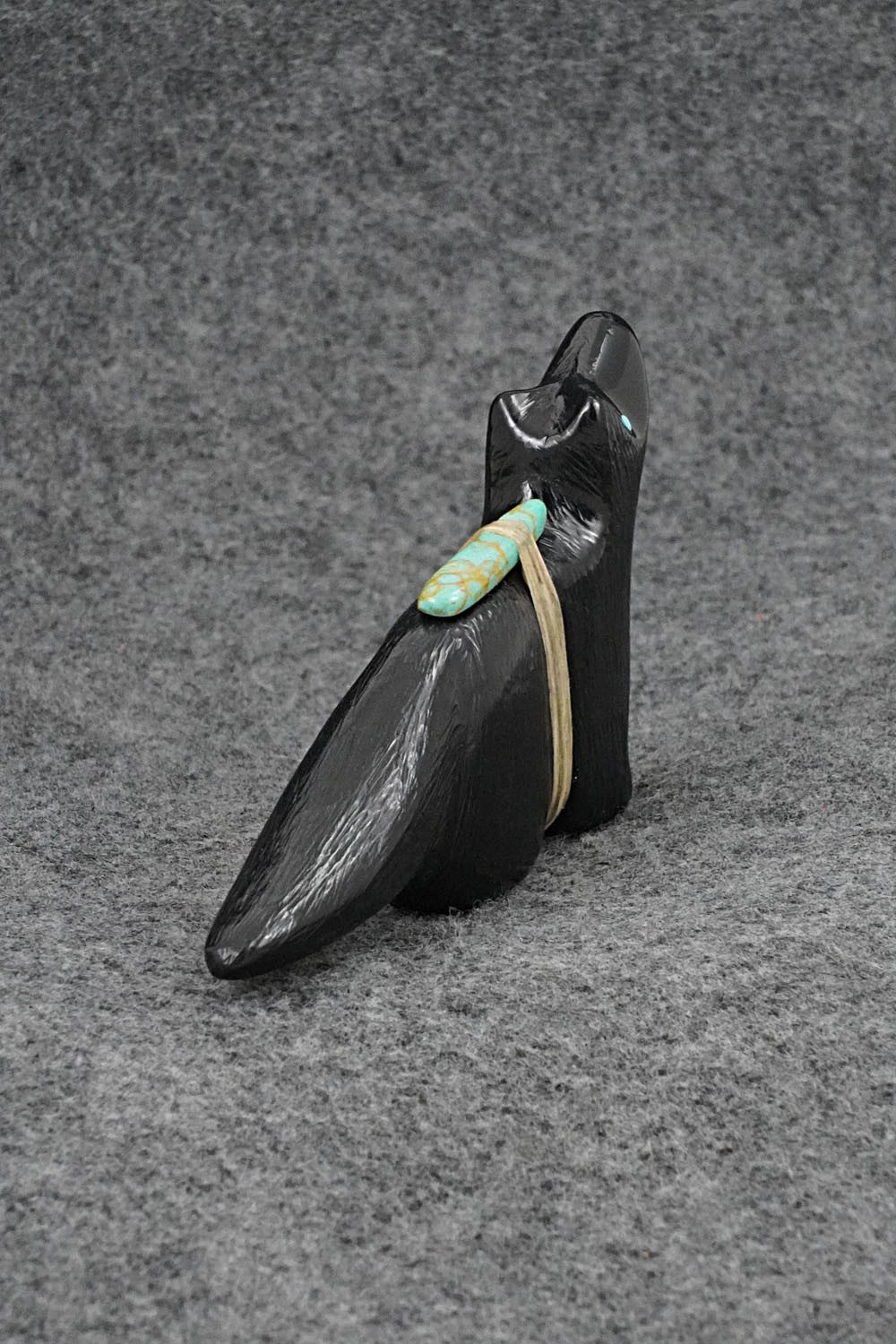 Wolf Zuni Fetish Carving - Herbert Halate
