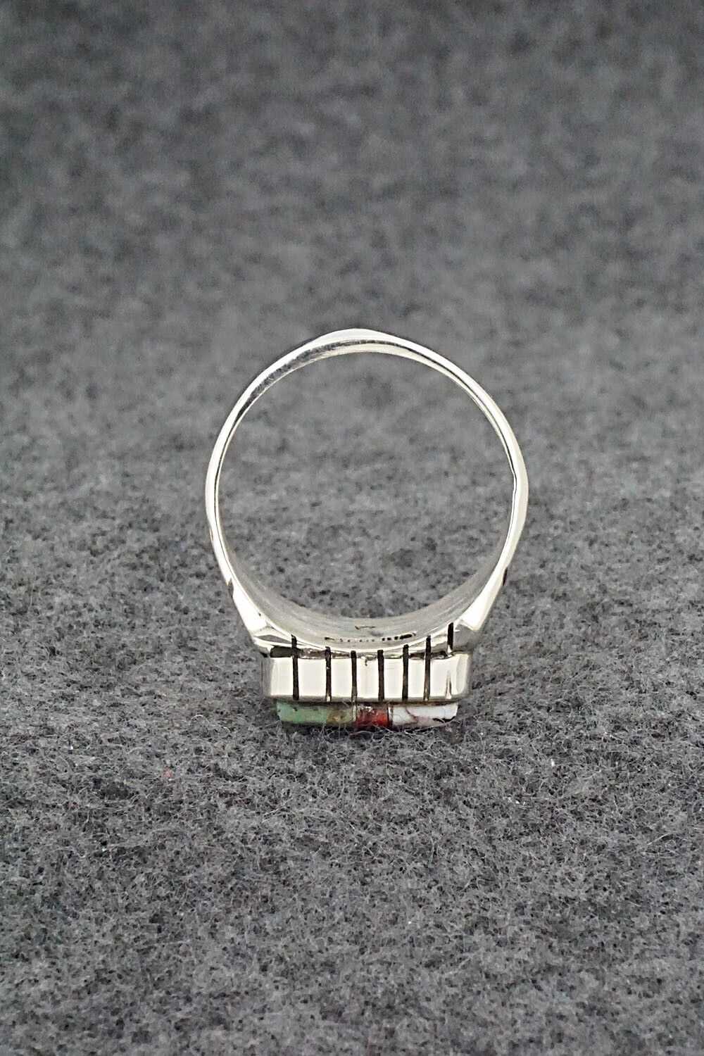 Multi-Stone & Sterling Silver Ring - Trevor Jack - Size 11.5