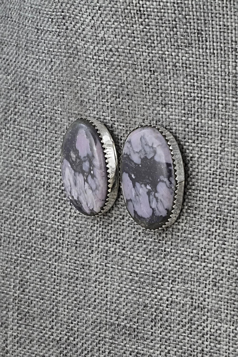Morado & Sterling Silver Earrings - Murray Hannaweeka