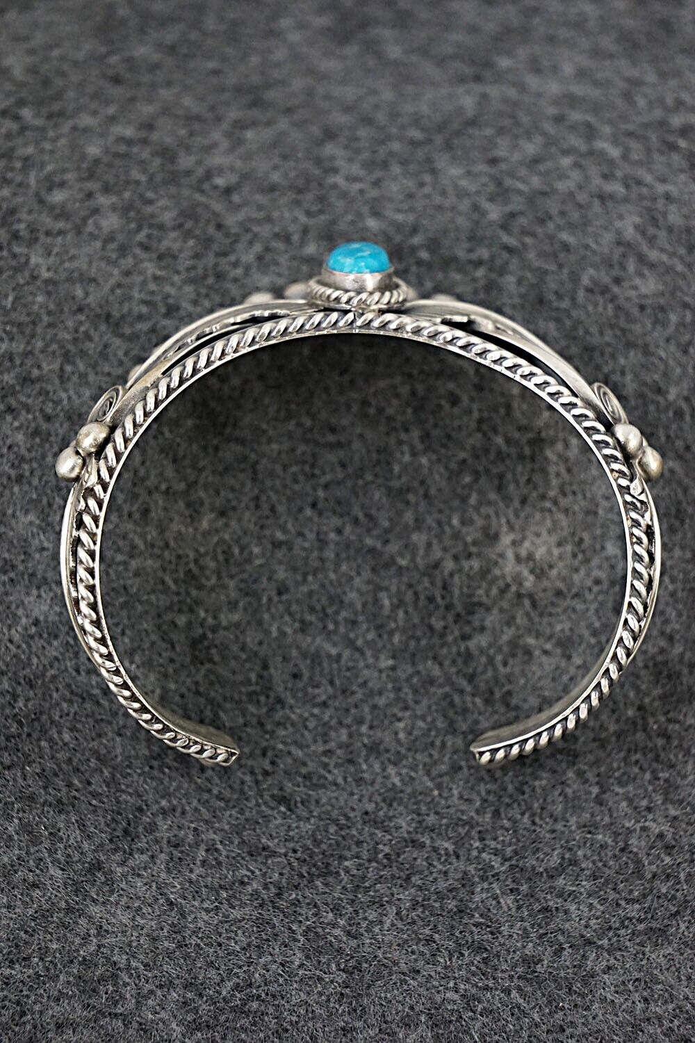 Turquoise & Sterling Silver Bracelet - Tom Lewis