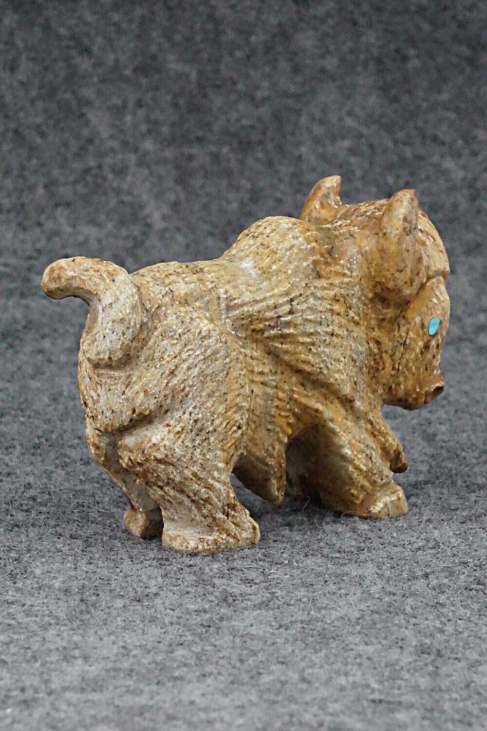 Buffalo Zuni Fetish Carving - Tony Mackel