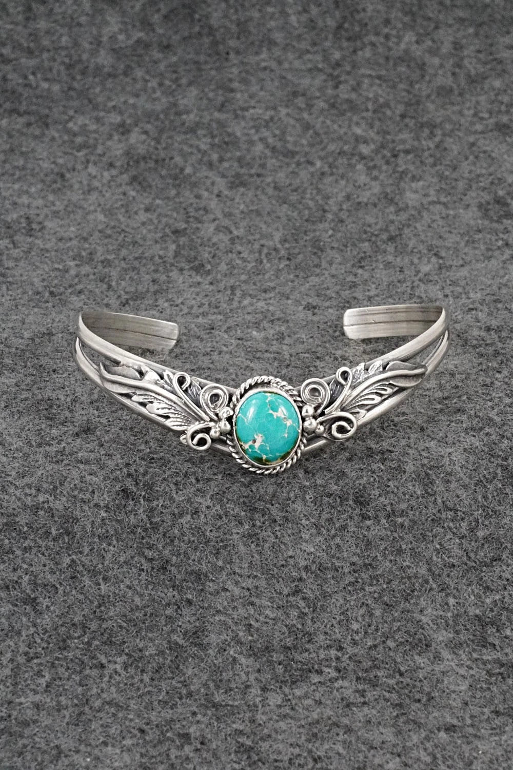 Turquoise & Sterling Silver Bracelet - Jemson Henio