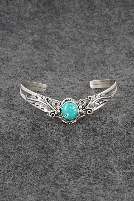 Turquoise & Sterling Silver Bracelet - Jemson Henio