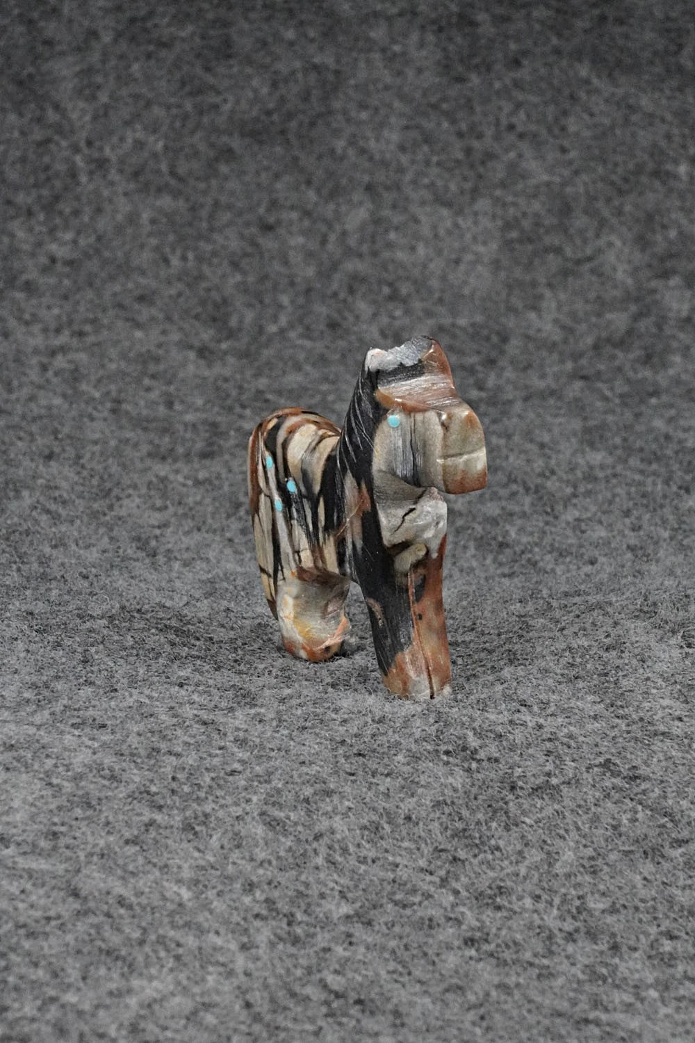 Horse Zuni Fetish Carving - Todd Etsate