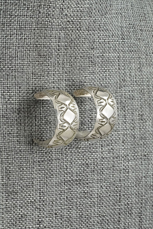 Sterling Silver Hoop Earrings - Nova Ashley