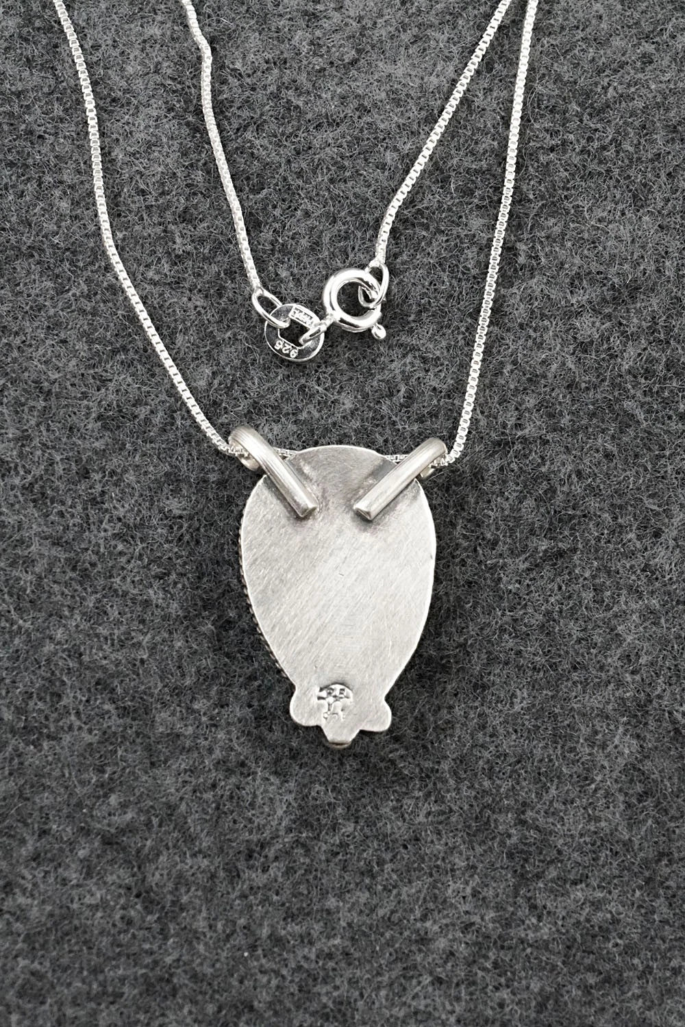 Turquoise & Sterling Silver Necklace - Sharon McCarthy