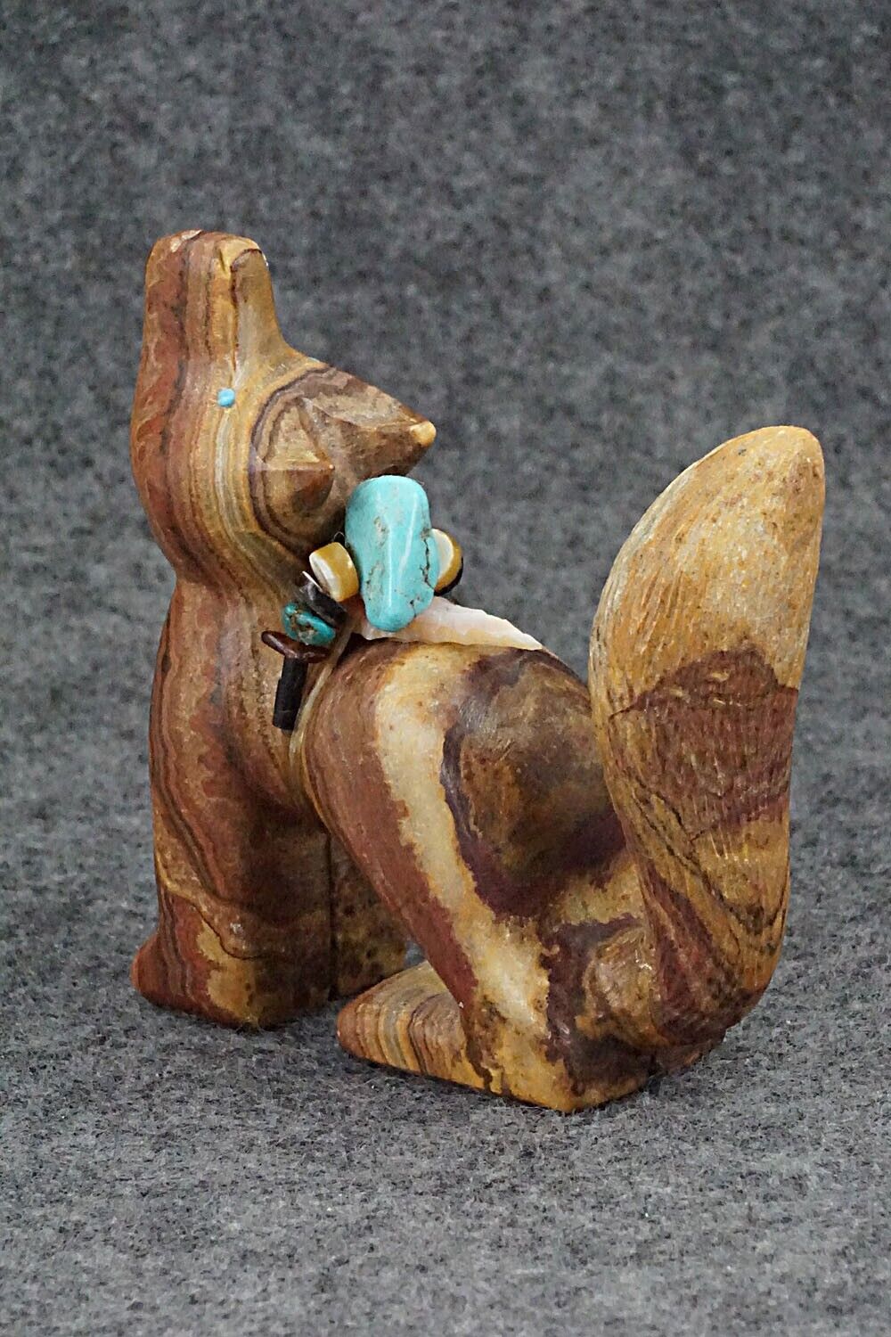 Wolf Zuni Fetish Carving - Douglas Martza