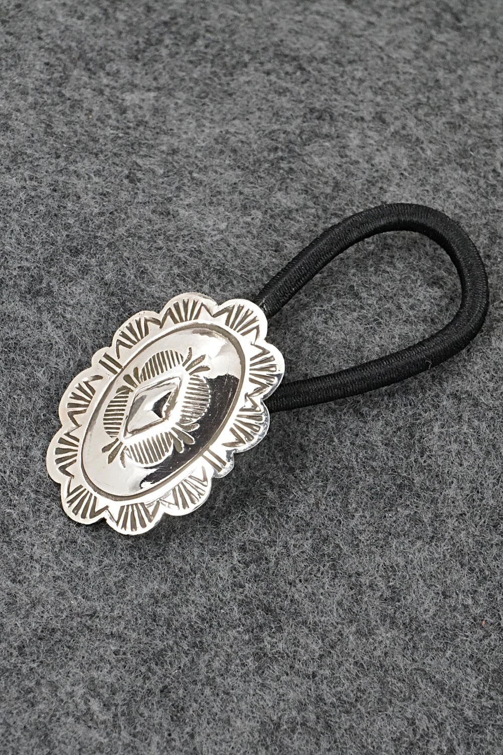 Sterling Silver Hair Tie - Bertha Begay