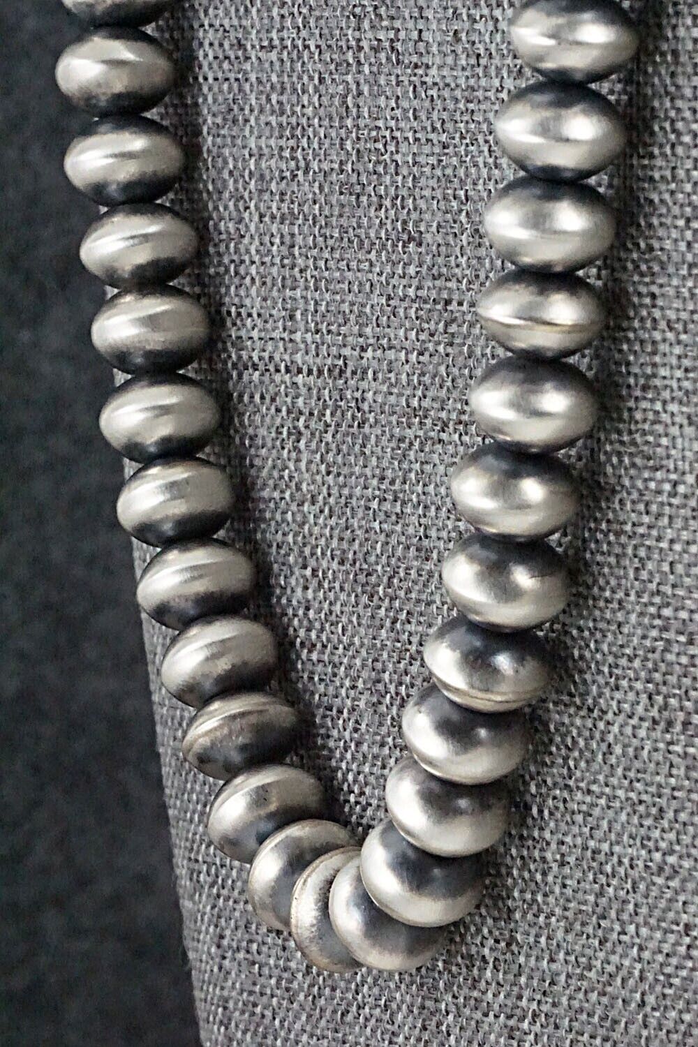 Sterling Silver Navajo Pearl Necklace - Jan Mariano