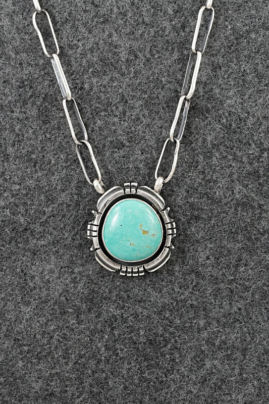 Turquoise & Sterling Silver Necklace - Daniel Benally