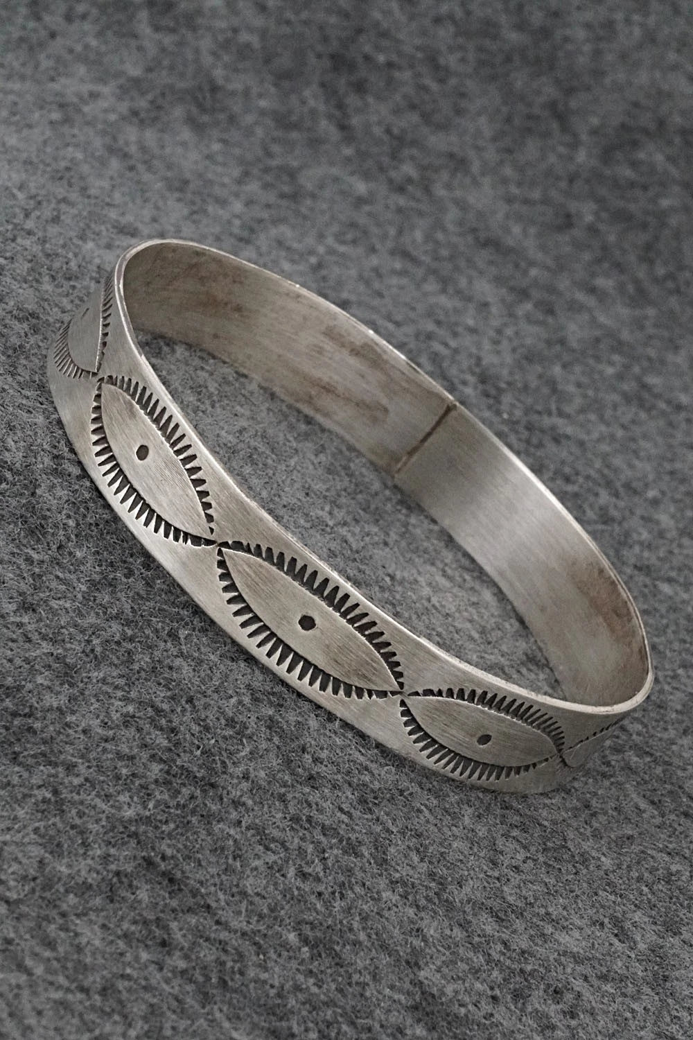 Sterling Silver Bangle Bracelet - Jerry Sandoval