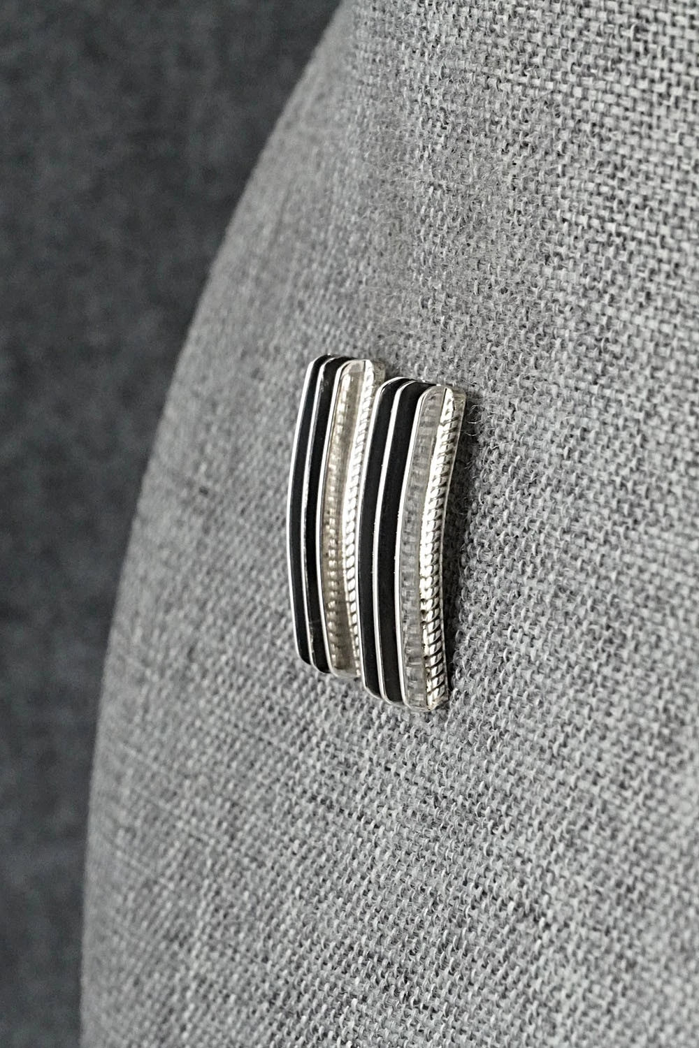 Sterling Silver Earrings - Darrell Yazzie