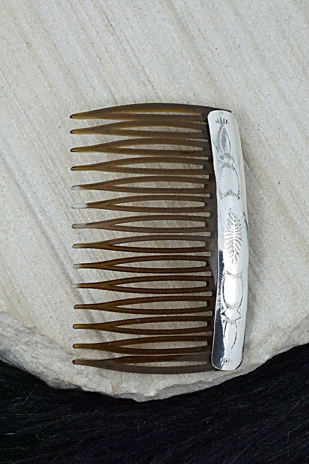 Sterling Silver Hair Combs - Randall Dalgai