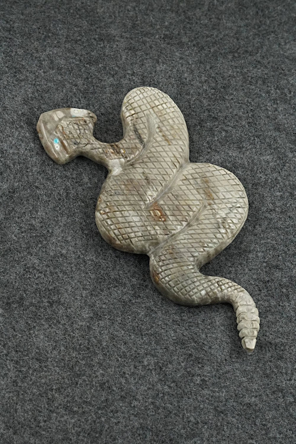 Rattlesnake Zuni Fetish Carving - Paulette & Farlan Quam