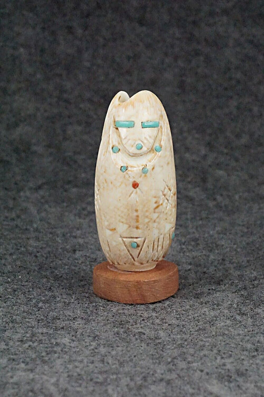 Corn Maiden Zuni Fetish Carving - Brandon Phillips