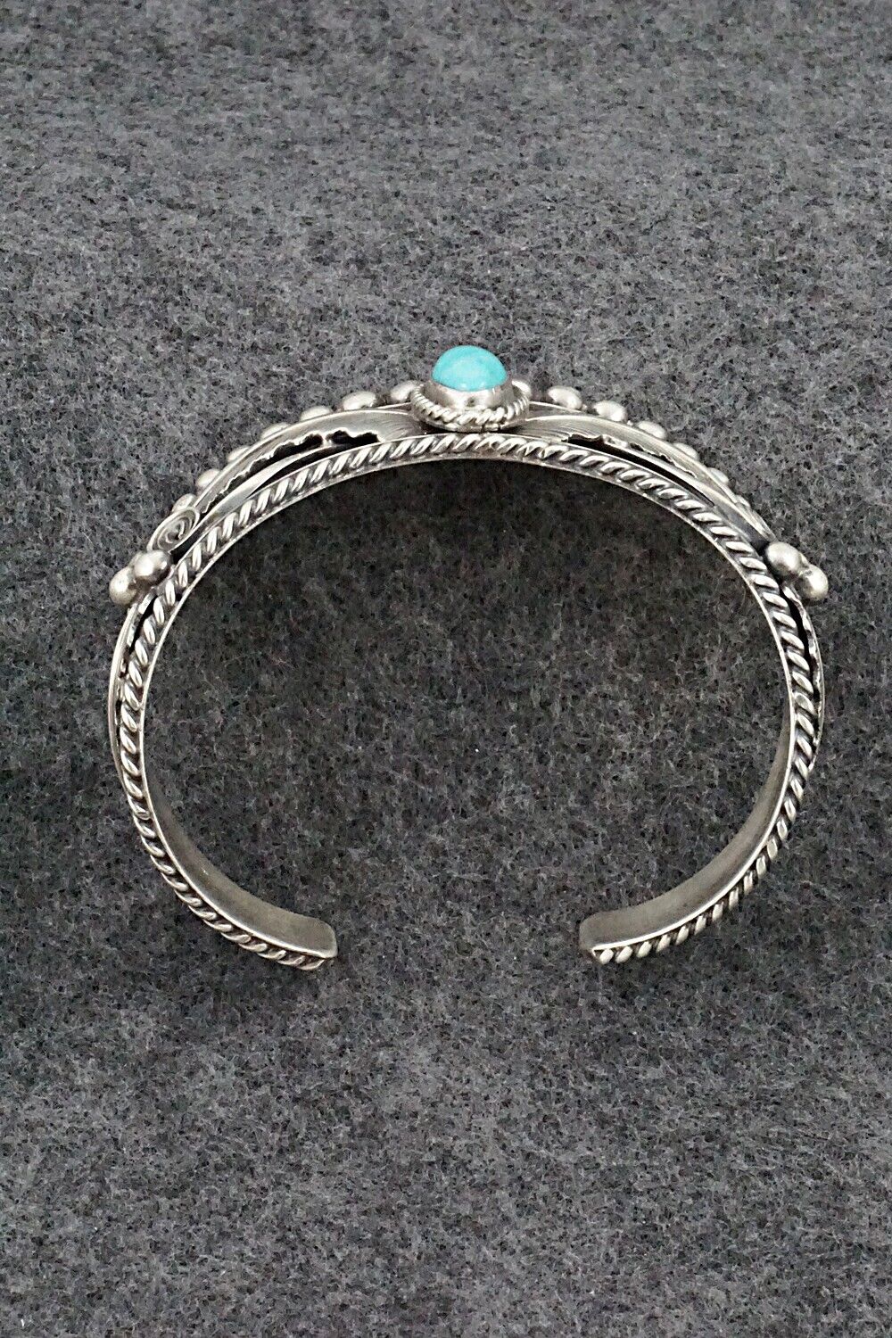 Turquoise & Sterling Silver Bracelet - Tom Lewis