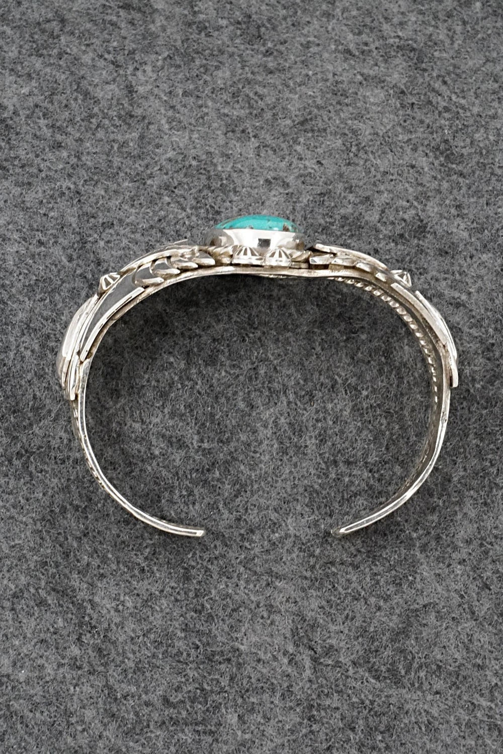 Turquoise & Sterling Silver Bracelet - Emerson Delgarito
