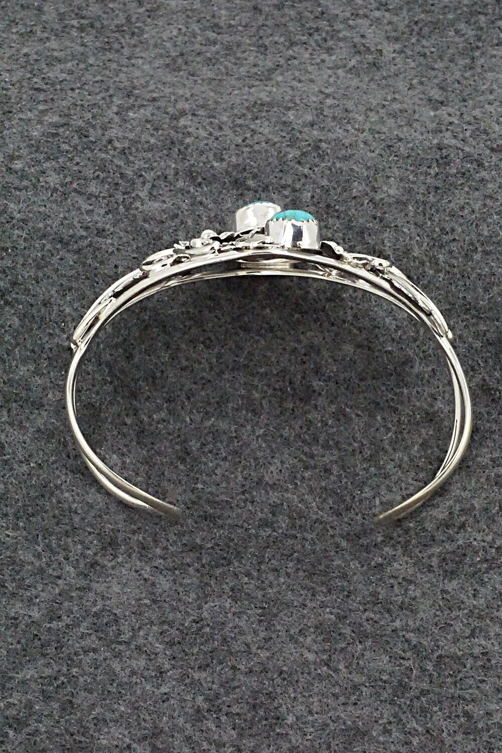 Turquoise & Sterling Silver Bracelet - Harry Yazzie