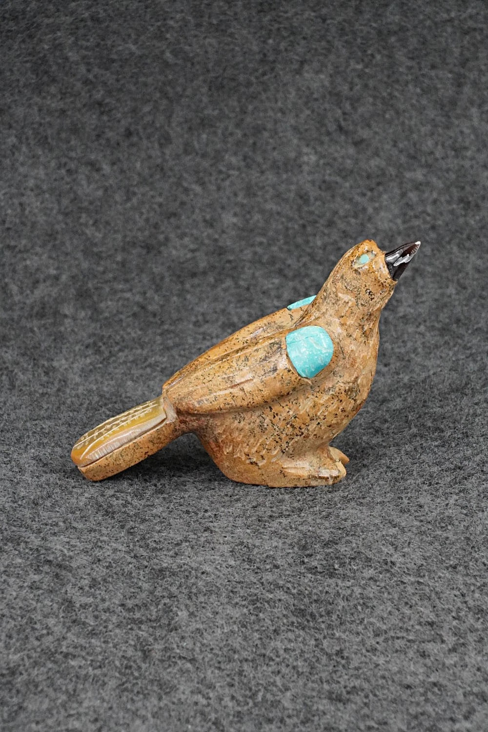 Quail Zuni Fetish Carving - Freddie Leekya