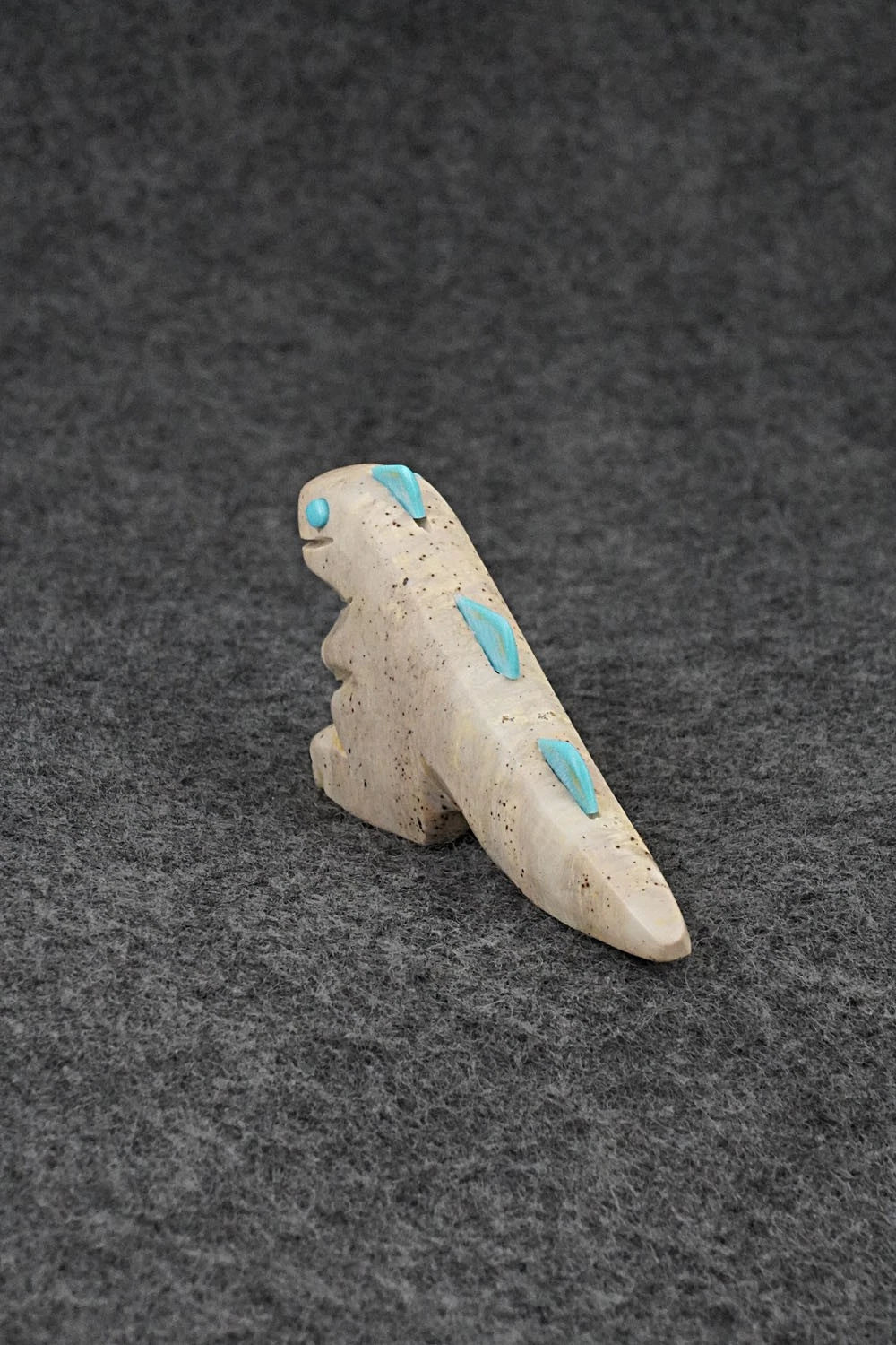 Dinosaur Zuni Fetish Carving - Cody Chavez