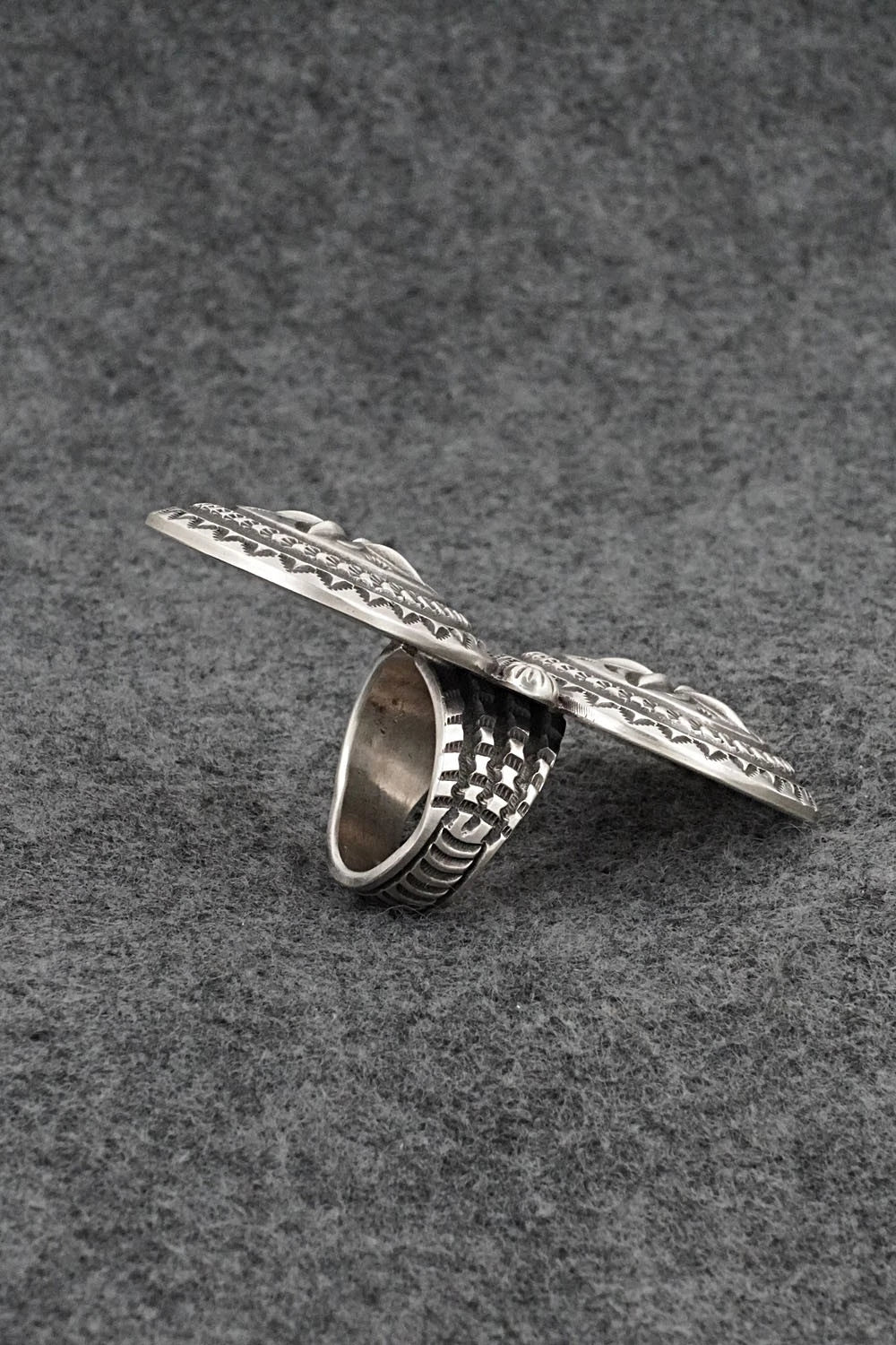 Sterling Silver Ring - Calvin Martinez - Size 8