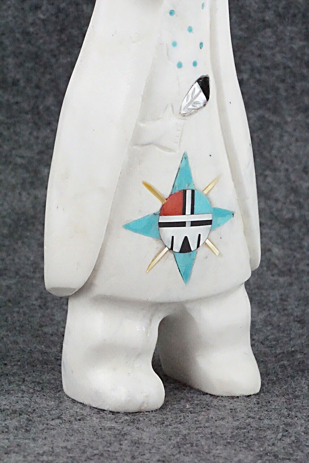 Corn Maiden Zuni Fetish Carving - Andres Lementino