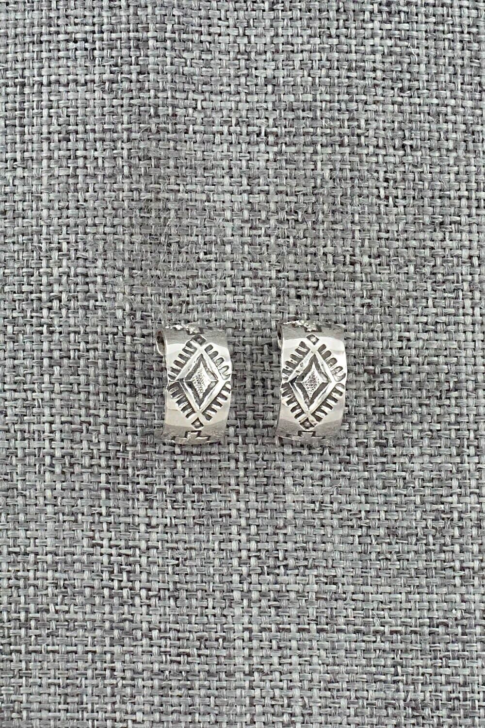 Sterling Silver Hoop Earrings - Nora Ashley