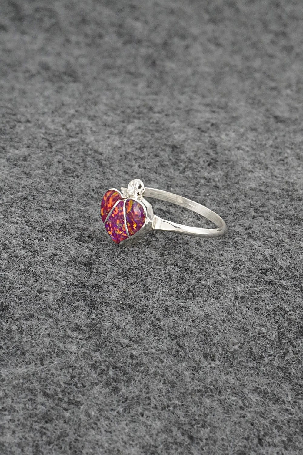 Opalite & Sterling Silver Ring - Ola Eriacho - Size 8