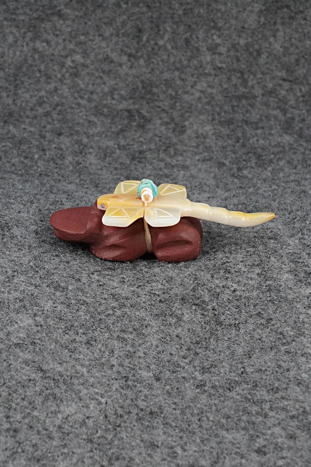Frog Zuni Fetish Carving - Daisy Rose Leonard