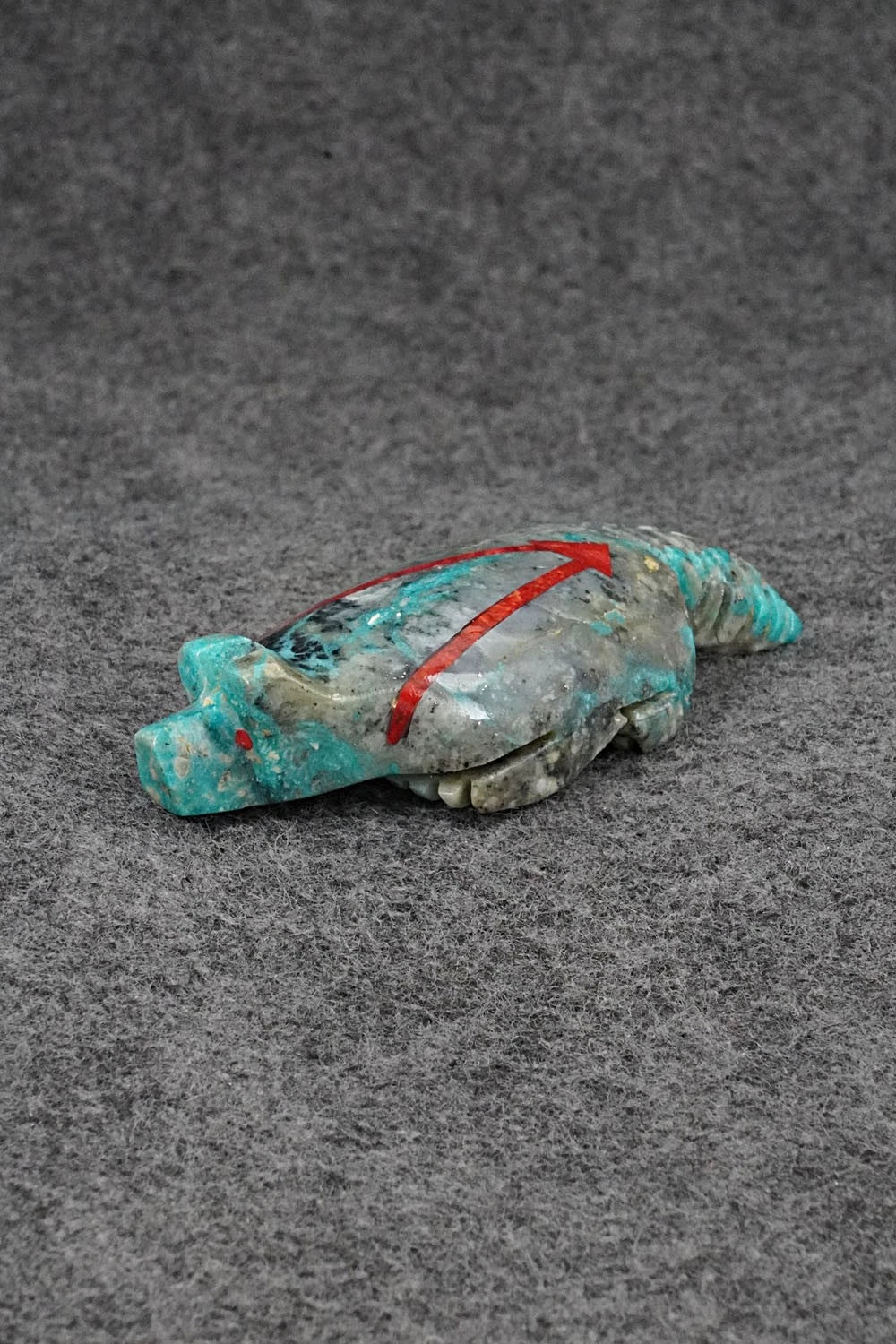 Badger Zuni Fetish Carving - Bernard Laiwekete
