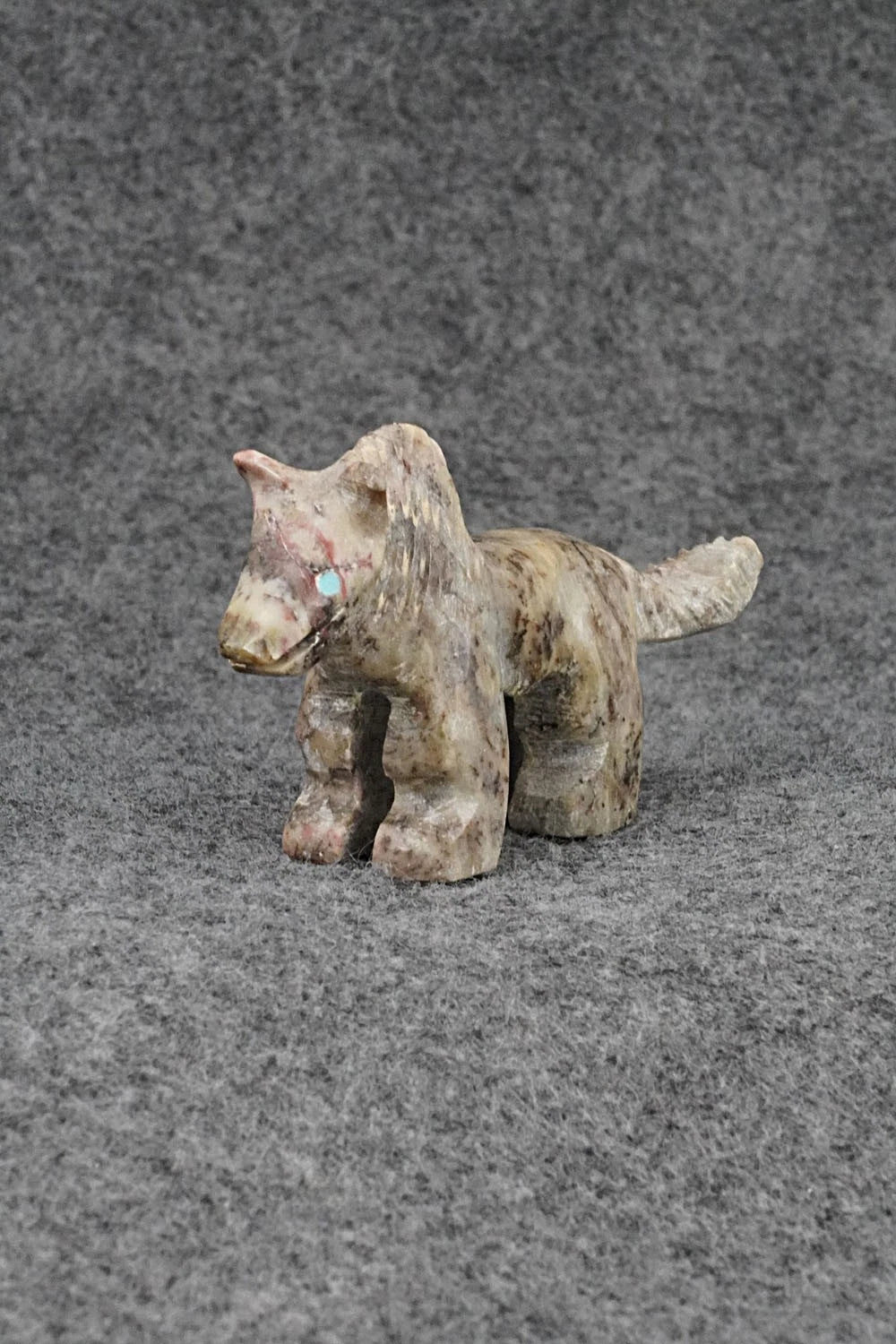 Horse Zuni Fetish Carving - Rodrick Tsabetsaye