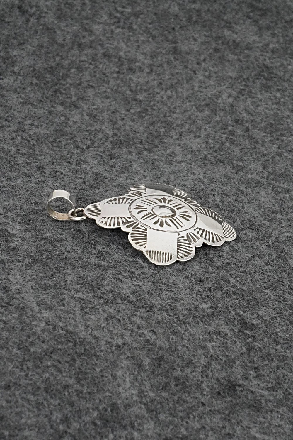 Sterling Silver Pendant - Bertha Begay