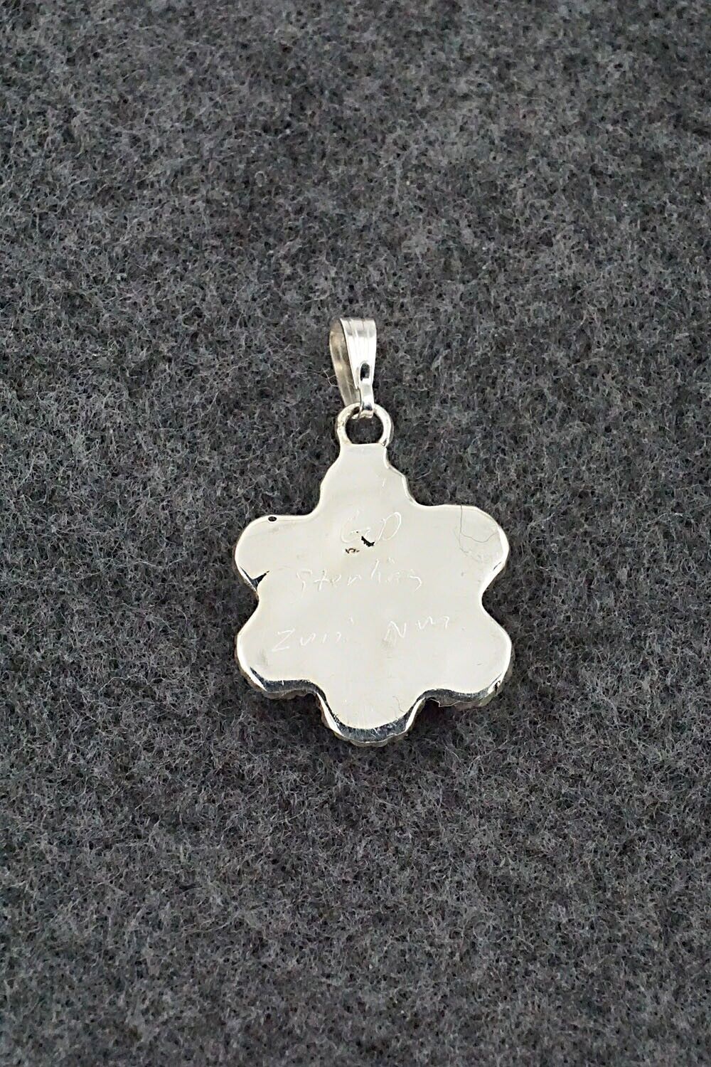Turquoise & Sterling Silver Pendant - Gina Dosedo