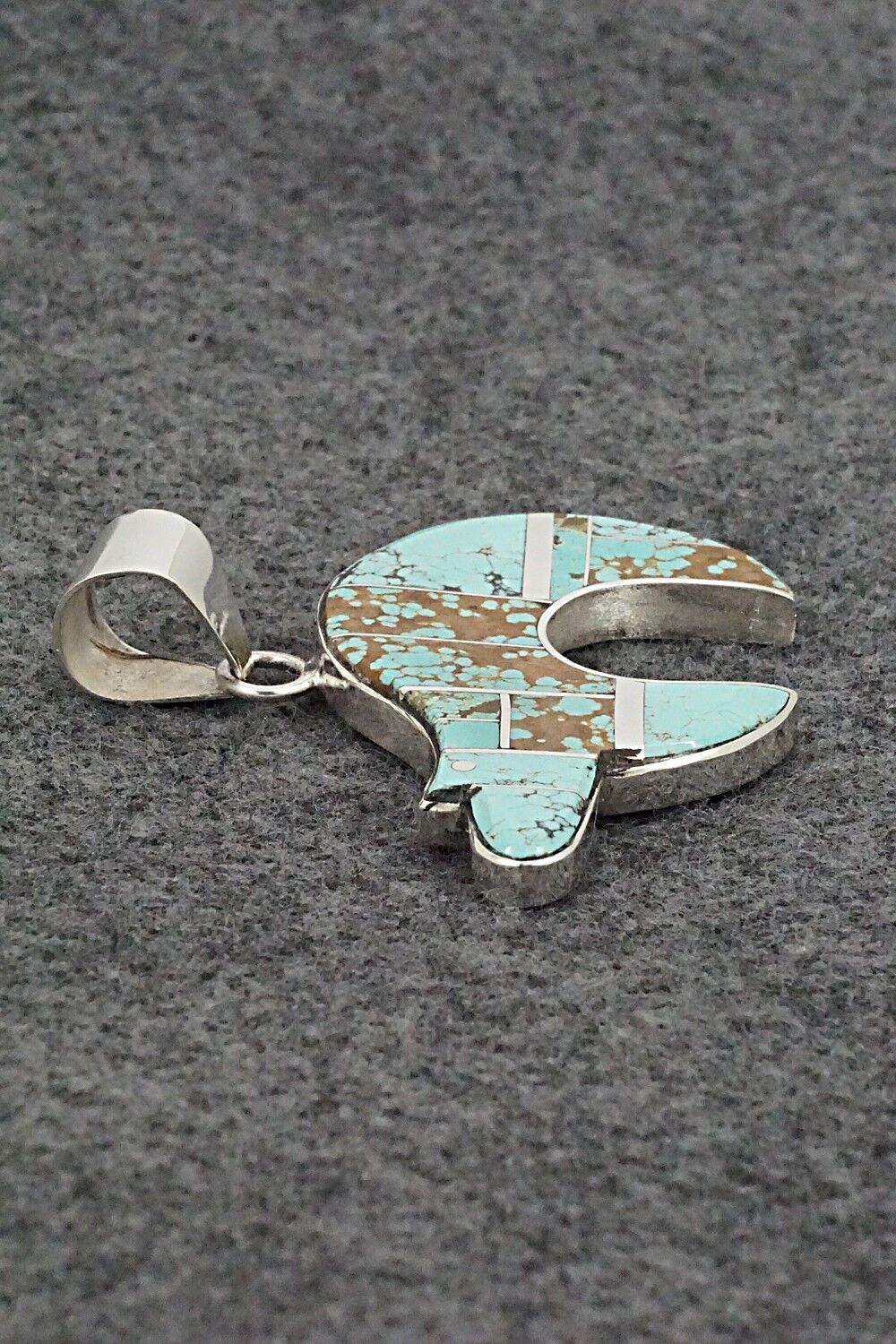 Turquoise & Sterling Silver Pendant - Harold Smith