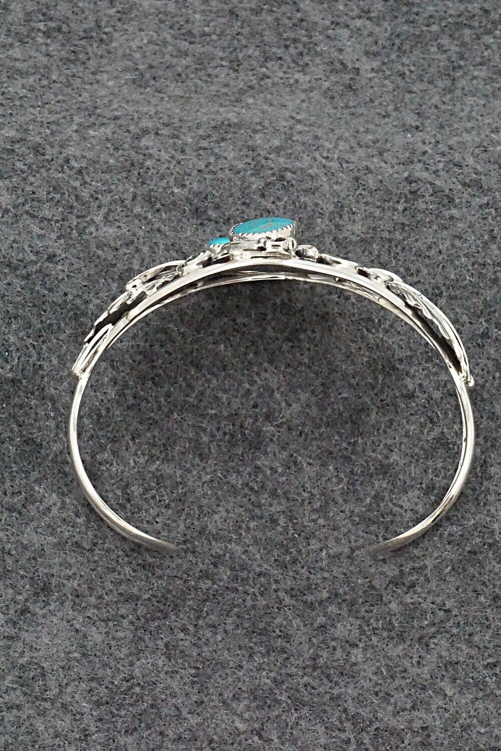 Turquoise & Sterling Silver Bracelet - Harry Yazzie
